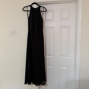 Black Floor Length Kamisato Formal Dress for Women Size 8